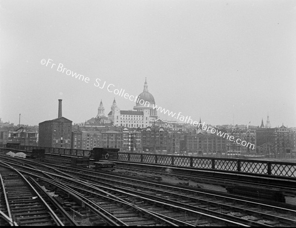 ST PAULS FROM WATERLOO BRIDGE